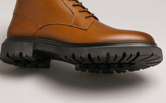 Voolio Signature Tan Leather Boots – Premium Handcrafted Luxury