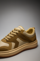 Voolio LuxeCraft Sneaker – Desert sandstone Edition