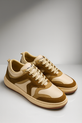Voolio LuxeCraft Sneaker – Desert sandstone Edition