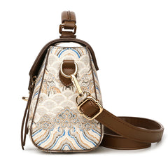 High End Handbag for Women in Spring and Summer Fashion, Hand-Held Buckle for Women, Small Square Bag, Stylish and Versatile Sin