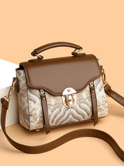 High End Handbag for Women in Spring and Summer Fashion, Hand-Held Buckle for Women, Small Square Bag, Stylish and Versatile Sin