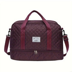 Travel Sports Bag Cotton Waterproof Storage Shoulder Bag Comfortable Carry
